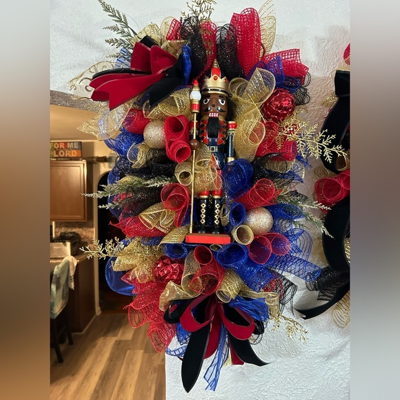 Blue and Gold NutCracker